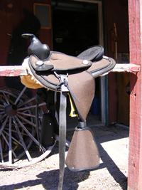 Click to enlarge child's Action saddle